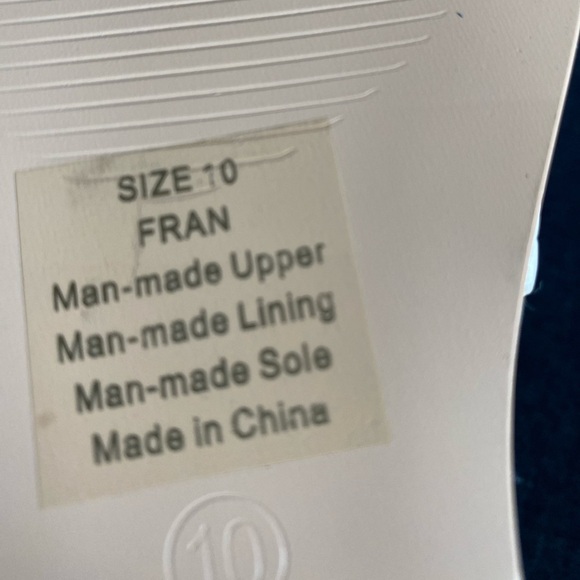 Billini Platform Shoes Slip-on Sandals Colour Cream Size 10 BNWOT - Picture 10 of 10